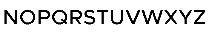 Clarity City 500 Font UPPERCASE
