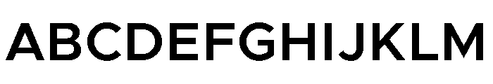 Clarity City 600 Font UPPERCASE
