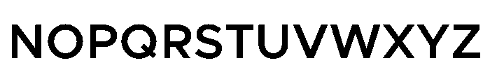 Clarity City 600 Font UPPERCASE