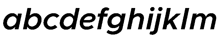 Clarity City 600italic FONT