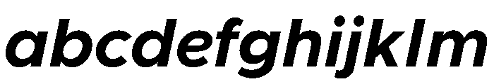 Clarity City 700italic FONT
