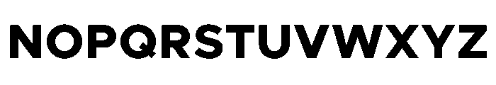 Clarity City 800 Font UPPERCASE