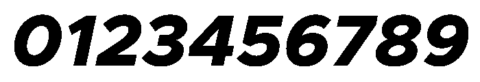 Clarity City 800italic Font OTHER CHARS