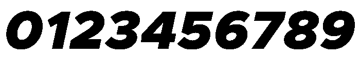 Clarity City 900italic Font OTHER CHARS