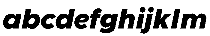 Clarity City 900italic FONT