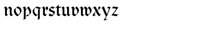 Clairvaux Roman Font LOWERCASE