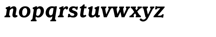 Claremont Bold Italic Font LOWERCASE