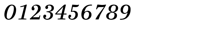 Claridge Italic Font OTHER CHARS