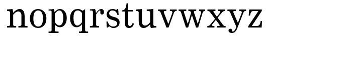 Clarion Regular Font LOWERCASE