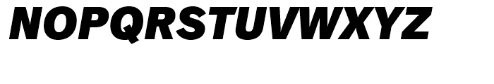 Classic Grotesque Extra Bold Italic Font UPPERCASE