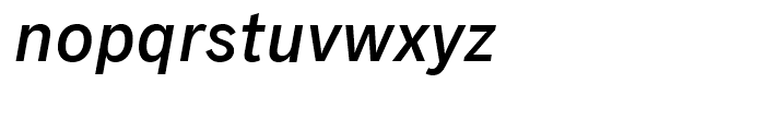 Classic Grotesque Medium Italic Font LOWERCASE