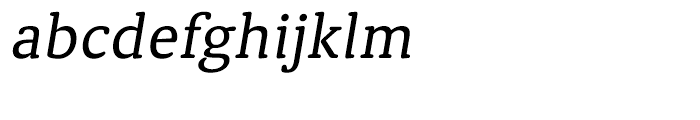 Classic Round Italic Font LOWERCASE