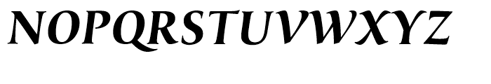 Classica Bold Italic Font UPPERCASE