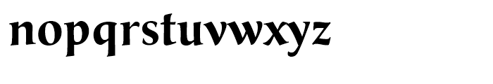 Classica Gallic Bold Font LOWERCASE