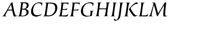 Classica Italic Font UPPERCASE