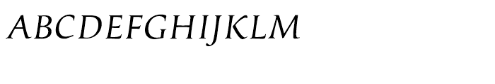 Classica Light Italic Expert Font LOWERCASE