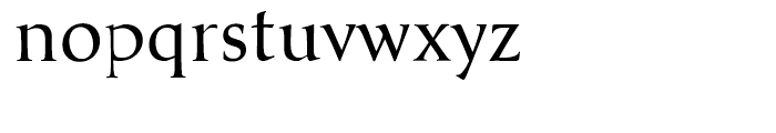 Classica Regular Font LOWERCASE