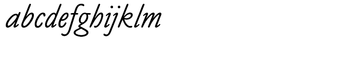 Claude Sans Italic Font LOWERCASE