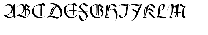 Claudius Regular Font UPPERCASE