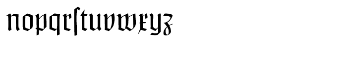 Claudius Regular Font LOWERCASE