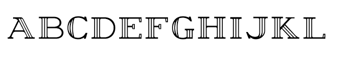 Cleveden Capitals Regular Font LOWERCASE