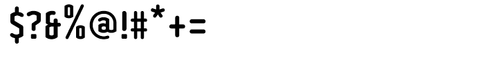 Clicker Compressed Semi Bold SC Font OTHER CHARS