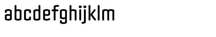 Clicker Condensed Medium Font LOWERCASE