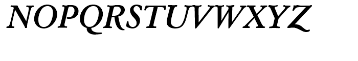 Cloister Bold Italic Font UPPERCASE