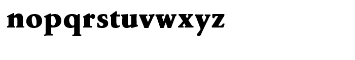 Cloister Over Weight Font LOWERCASE