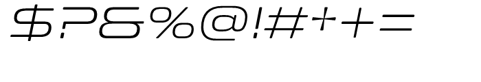 Clonoid Light Italic Font OTHER CHARS