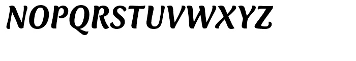Club Type Medium Italic Font UPPERCASE