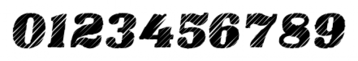 Clarenta 4F Strike Black Italic Font OTHER CHARS