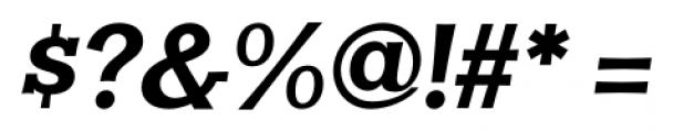 Clasica Slab Black Italic Font OTHER CHARS