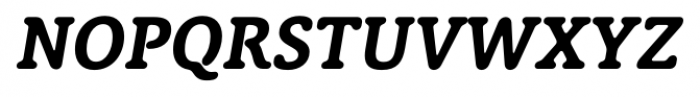 Classic XtraRound Bold Italic Font UPPERCASE