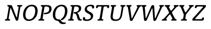 Classic XtraRound Italic Font UPPERCASE
