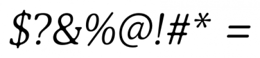 Classic XtraRound Thin Italic Font OTHER CHARS