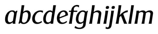 Clear Gothic Serial Italic Font LOWERCASE