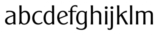 Clear Gothic Serial Light Font LOWERCASE