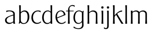 Clear Gothic Serial Xlight Font LOWERCASE
