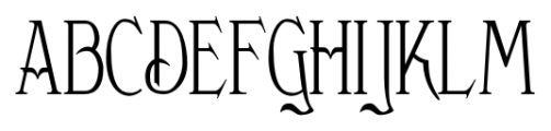 Clementhorpe Condensed Font UPPERCASE