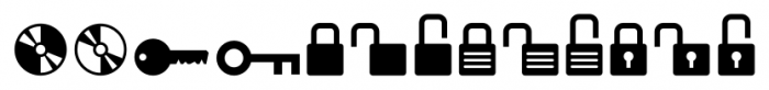 ClickBits Icons2 Font LOWERCASE