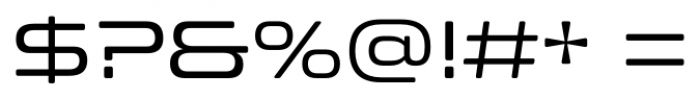 Clonoid Regular Font OTHER CHARS
