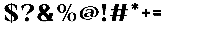 Clagio Black Font OTHER CHARS