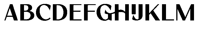 Clagio Black Font UPPERCASE