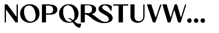 Clagio Black Font UPPERCASE
