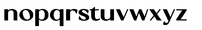 Clagio Black Font LOWERCASE