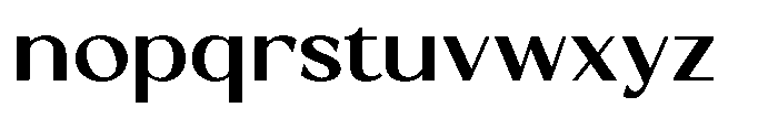 Clagio Extra Bold Font LOWERCASE