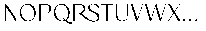Clagio Medium Font UPPERCASE