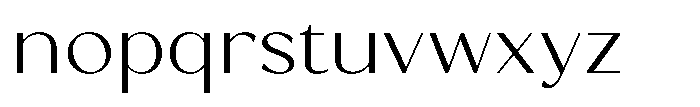 Clagio Medium Font LOWERCASE