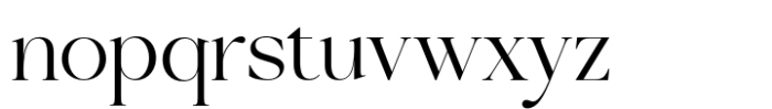 Claire Serif Regular Font LOWERCASE